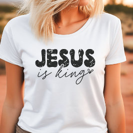 Camiseta Jesus é rei
