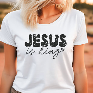 Camiseta Jesus é rei