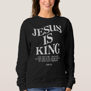 Camiseta Jesus É Rei Jesus João 146 Fantasia Cristã (Frente