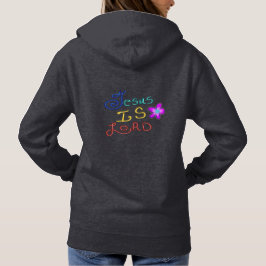 Camiseta Jesus é SENHOR Citação de Fé com Texto Colorido