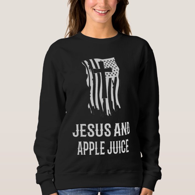 Camiseta Jesus E Sumo De Maçã! Christian Apple Juice (Frente)