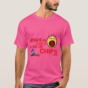 Camiseta Jesus É Tudo Isso E Um Saco De Chips