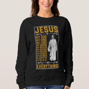 Camiseta Jesus é tudo meu Deus cristão