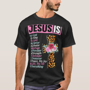 Camiseta Jesus é tudo o meu Deus salvador