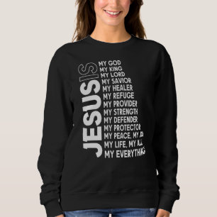 Camiseta Jesus é tudo o meu Deus salvador