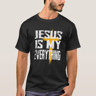 Camiseta Jesus é tudo o meu Deus salvador
