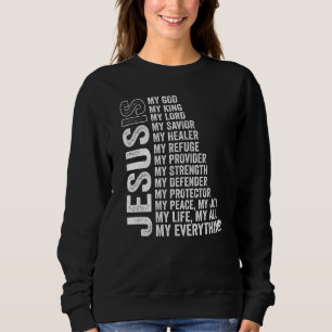 Camiseta Jesus é tudo o meu Deus salvador