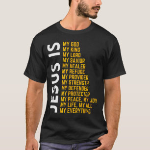 Camiseta Jesus É Tudo Para Mim Cristão Deus Jesus Religião