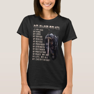 Camiseta Jesus é Tudo para Mim Meu Deus Senhor Salvador S