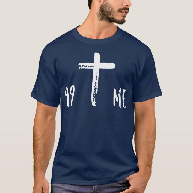 Camiseta Jesus Ele Deixou a Fé Cristã do Grupo dos Jovens 9 (Frente)