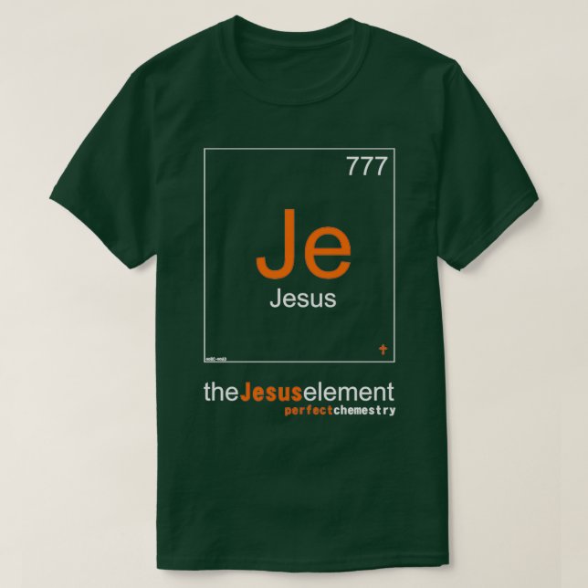 Camiseta Jesus Elemento (Frente do Design)