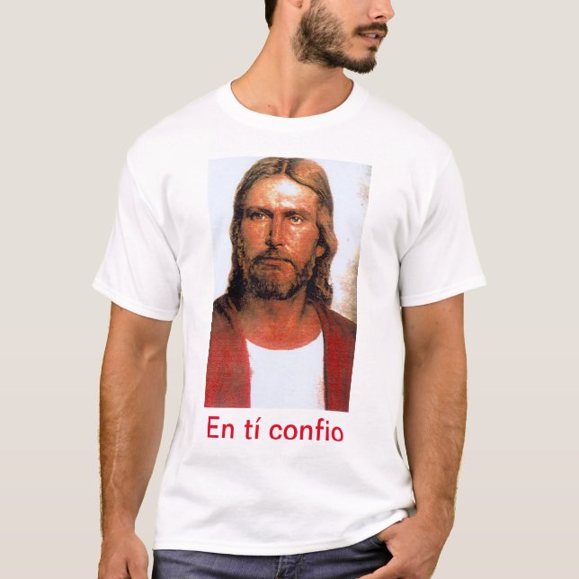 CAMISETA JESUS, EN TÍ CONFIO (Frente)