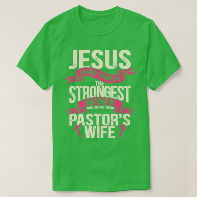 Camiseta Jesus encontrou algumas das mulheres mais fortes P (Frente do Design)