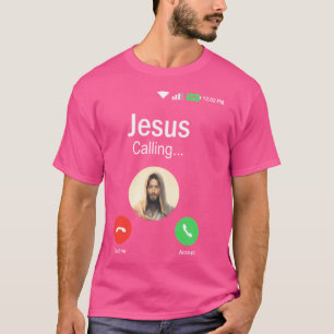 Camiseta Jesus Engraçado Consegue Presente de Batismo Crist