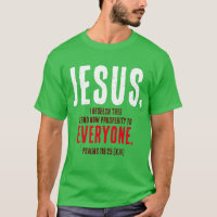 "JESUS, Enviem Agora Prosperidade A Todos." Verde