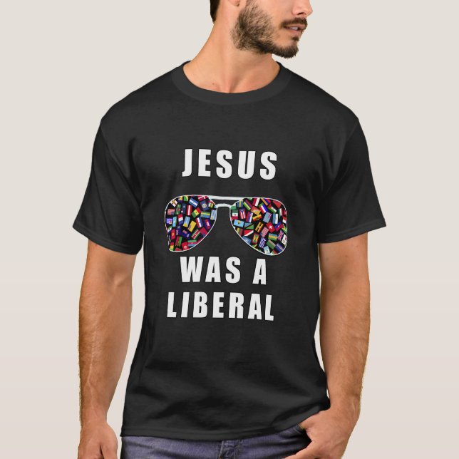 Camiseta Jesus era liberal (Frente)