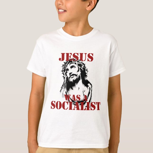 Camiseta Jesus era socialista (Frente)