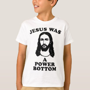 Camiseta Jesus Era Um Fundo Poderoso Piada Engraçada do Org