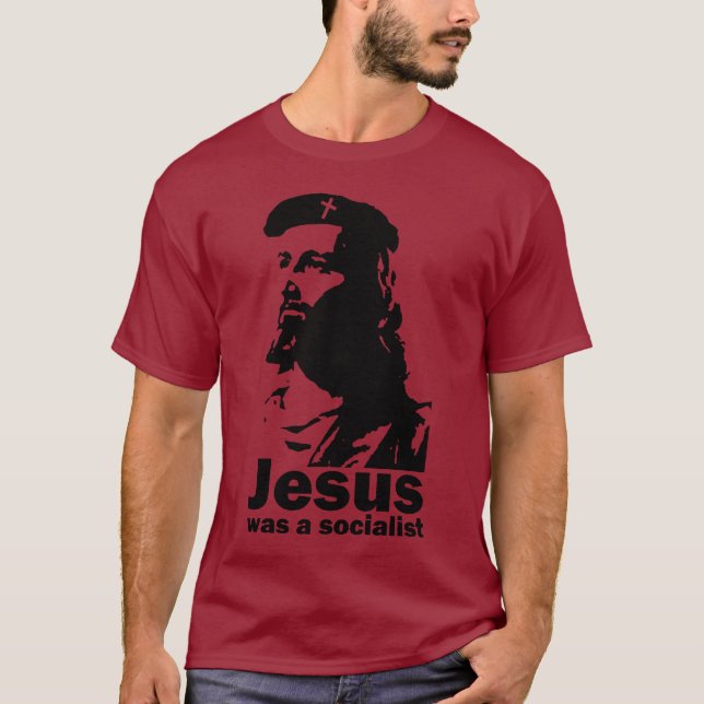 Camiseta Jesus era um socialista (Frente)
