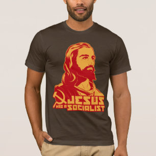 Camiseta Jesus era um socialista