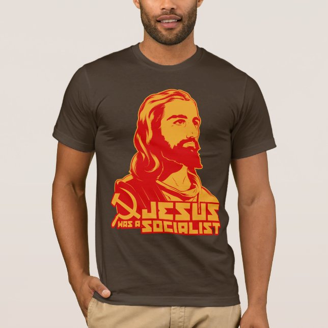 Camiseta Jesus era um socialista (Frente)