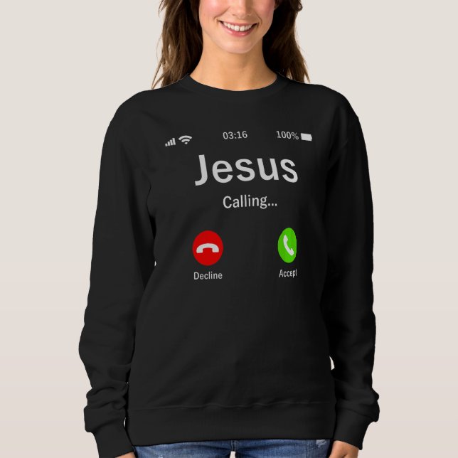 Camiseta Jesus Está Chamando Cristão (Frente)