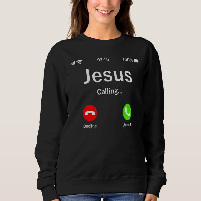 Camiseta Jesus Está Chamando Cristão (Frente)