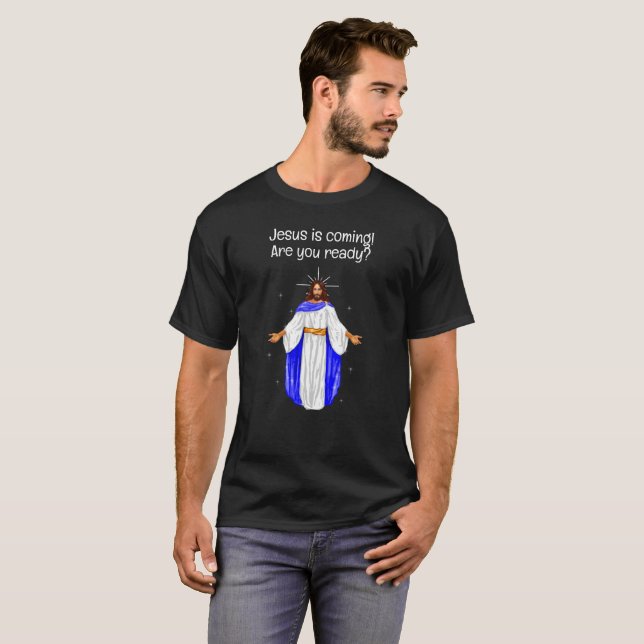 Camiseta Jesus está chegando! (Frente Completa)