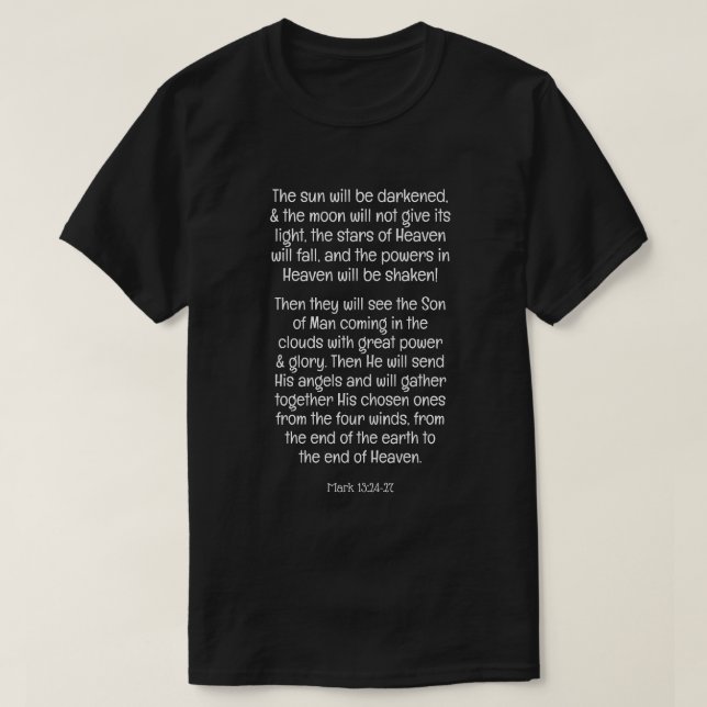 Camiseta Jesus está chegando! (Frente do Design)