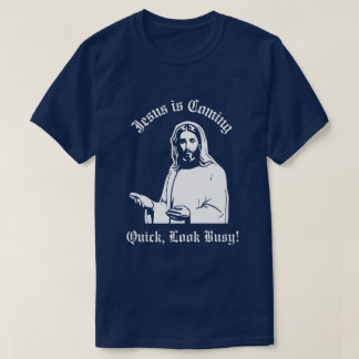 Camiseta Jesus está vindo...