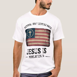 Camiseta Jesus Está Voltando