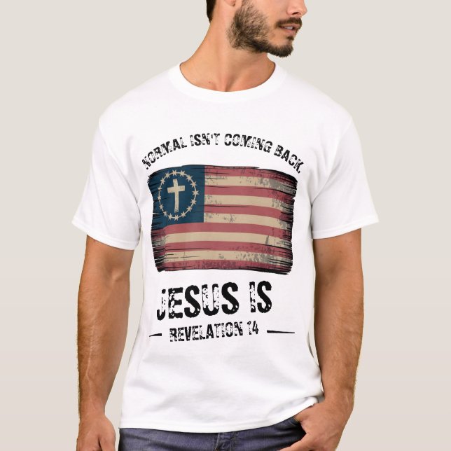 Camiseta Jesus Está Voltando (Frente)