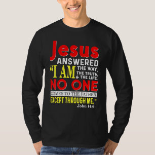 Camiseta Jesus, Eu Sou A Verdade E O Cristão Da Vida