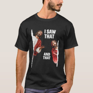 Camiseta Jesus Eu Vi Isso E Aquela Bíblia Cristã Divertida