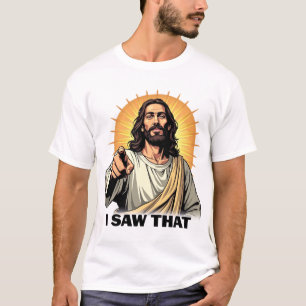 Camiseta Jesus - Eu Vi Isso (E Você Sabe Disso)
