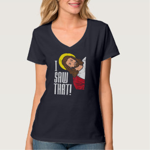 Camiseta Jesus Eu Vi Que Deus Religioso Fé Homens Cristãos