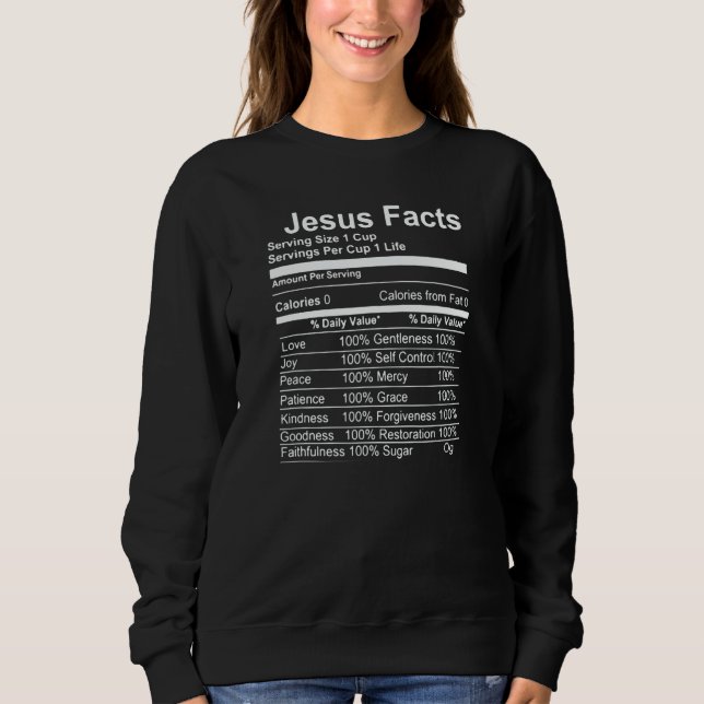 Camiseta Jesus Facts (Frente)