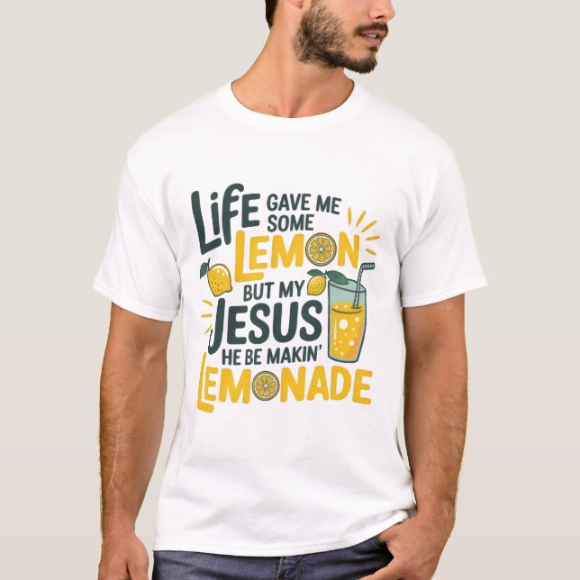 Camiseta Jesus Faz Limonada (Frente)