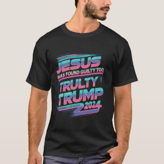 Camiseta Jesus foi considerado culpado por Vaporwave Synthw