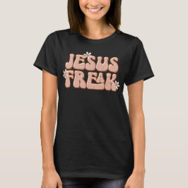 Camiseta Jesus Freak, Bonita Margarida Cristã Retro
