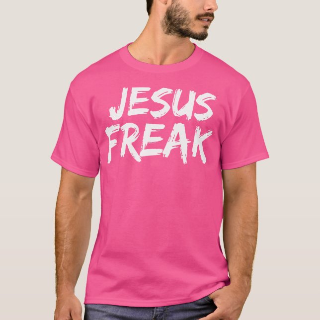 Camiseta Jesus Freak Christian T (Frente)