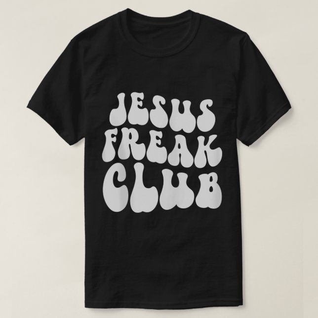 Camiseta Jesus Freak Club Retro Zip Hoodie2524 (Frente do Design)