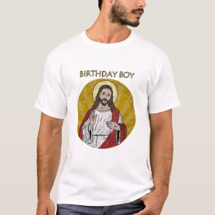 Camiseta Jesus - Garoto de Aniversário