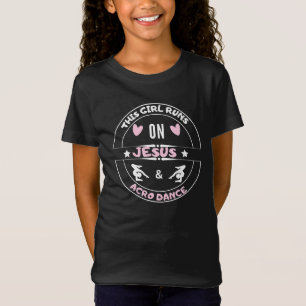 Camiseta Jesus Girl and Acro dance Girl Engraçado