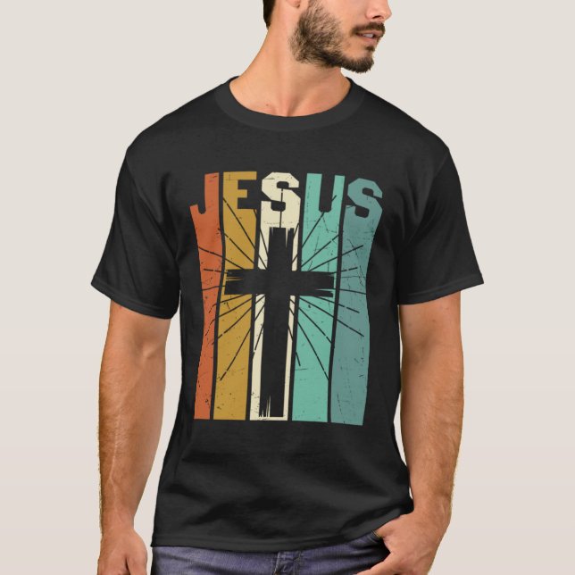 Camiseta Jesus Homens Mulheres Brincadeiras Bíblias Cristãs (Frente)