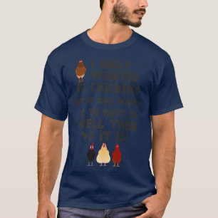 Camiseta Jesus I Only Wanted 10 Chickens Funny Farmer 