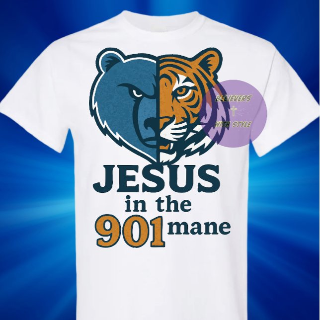 Camiseta Jesus in the 901 - Christian (Criador carregado)