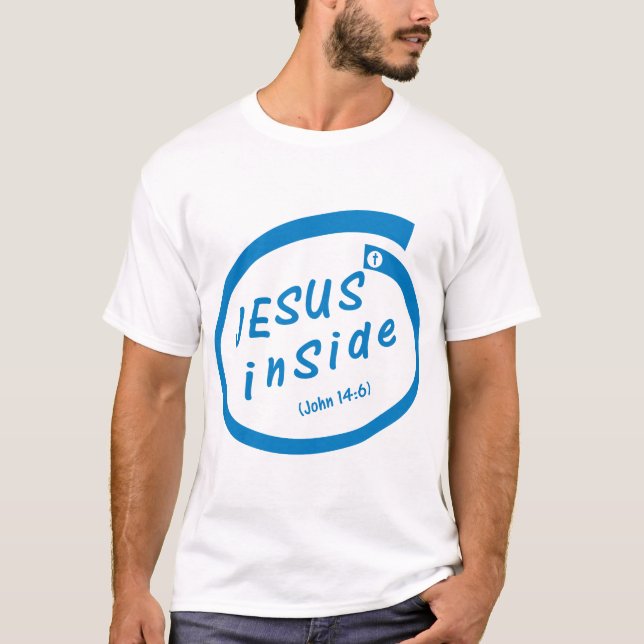 Camiseta Jesus inside (John 14: 6) (Frente)
