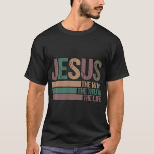 Camiseta Jesus Inspirador O Caminho Verdade Vida
