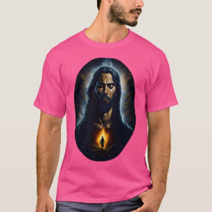 Camiseta Jesus inspirou Trabalho de arte.